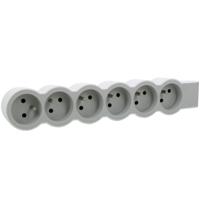 049499 Legrand 6 Socket Type E - French Extension Lead