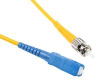 536-8238 RS PRO SC to ST Simplex Single Mode OS1 Fibre Optic Cable, 9/125μm, Yellow, 5m