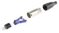 ac5mj Amphenol Industrial Cable Mount XLR Connector, Male, 133 V ac, 5 Way, Silver Plating