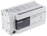 fx3u-48mtess Mitsubishi FX3U Series Logic Module, 100 → 240 V ac Supply, Transistor Output, 24-Input, Sink, Source Input