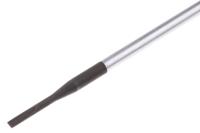 05117992001 Wera Slotted Precision Screwdriver, 1.2 x 0.2 mm Tip, 40 mm Blade, 137 mm Overall