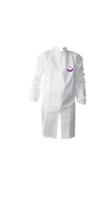 wl-be-04 Medicom White Unisex Lab Coat, XL