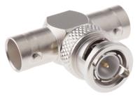 r142780000w Radiall Tee 75Ω RF Adapter BNC Plug to BNC Socket 1.5GHz