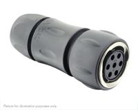 utgx6jc147s Souriau Sunbank by Eaton Circular Connector, 7 Contacts, Cable, Standard Connector, Plug, Female, IP68, IP69K, UTGX