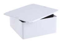 1591uflgy Hammond 1591 Series Grey Flame Retardant ABS Enclosure, IP54, Flanged, Grey Lid, 120 x 120 x 59mm