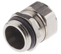 a100011 SES Sterling A1 Series Metallic Nickel Plated Brass Cable Gland, PG11 Thread, 5.5mm min., 12mm max., IP68