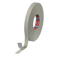 04974-00081-00 Tesa  White Double Sided Tape, 0.38mm Thick, 5 N/cm, Cloth Backing, 19mm x 50m