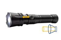 nszoom2000r Nightsearcher Flashlight Torch Black - Rechargeable 2000, 164 mm