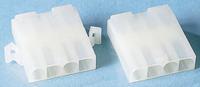 1586026-4 TE Connectivity, VAL-U-LOK Female Connector Housing, 4.2mm Pitch, 4 Way, 1 Row