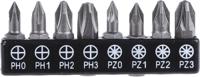 615-9192 RS PRO Driver Bit Set 8 Pieces, Phillips, Pozidriv