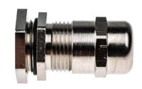 r1222040r SIB WADI-TEC Series Metallic Nickel Plated Brass Cable Gland, M20 Thread, 7mm min., 10.5mm max., IP68
