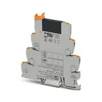 2900375 Phoenix Contact PLC-OPT-5DC/24DC/2/ACT Series Solid State Interface Relay, 6 V ac/dc Control, DIN Rail Mount
