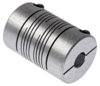 707252828 Huco Beam Coupling, 25mm Outside Diameter, 8mm Bore, 38.1mm Length Coupler