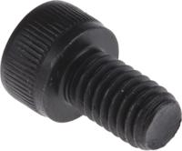 468-0054 RS PRO Black, Self-Colour Steel Hex Socket Cap Screw, DIN 912, M6 x 10mm