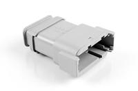 atm04-12pa-sr1gy Amphenol Industrial, ATM Automotive Connector Socket Grey Cable Mount 12 Way, Crimp Termination ATM04-12PA-SR1GY