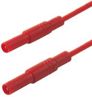 934073101 Hirschmann Test & Measurement, 32A, 1000V ac/dc, Red, 500mm Lead Length