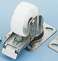 33627-fr LAG Braked Swivel Castor Wheel, 250kg Capacity, 100mm Wheel