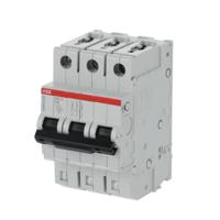 2ccs573001r0254-s403m-c25 ABB SMISSLINE TP S400M MCB, 3P, 25A Curve C, 230V AC, 10 kA Breaking Capacity