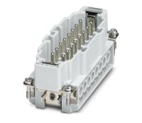 1648238 Phoenix Contact Heavy Duty Power Connector Insert, 16A, Male, HEAVYCON B16 Series, 16 Contacts