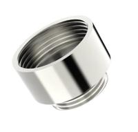 52104456 Lapp Cable Gland Adaptor, M25 Exterior Thread, M32 Interior Thread, Nickel Plated Brass, SKINDICHT Series