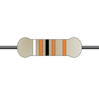 mf0207fte52-9k1 Yageo 9.1kΩ Metal Film Fixed Resistor 0.6W ±1% MF0207FTE52-9K1