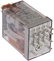 553481100054 Finder Plug In Relay, 110V ac Coil, 7A Switching Current, 4PDT