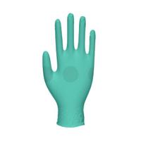 ga0081 Unigloves GA008 Green Nitrile Work Gloves, Size 6, Nitrile Coating