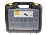 838-6529 RS PRO Plastic Tool Box, 387 x 130 x 340mm