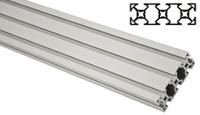 xdbm-1x22x66 FlexLink Silver Aluminium Profile Strut, 22 x 66 mm, 5.6mm Groove, 1000mm Length, Series XD