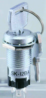 sk-12aas1 NKK Switches Key Switch, SPDT, 3 A@ 125 V ac 2-Way