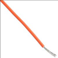 3057-or001 Alpha Wire Hook-up Wire PVC Series Orange 1.32 mm² Hook Up Wire, 16 AWG, 26/0.25 mm, 305m, PVC Insulation, 3057 OR001