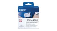 dk-44205 Brother DK Black on White Label, 30.48 mm Length, 62 mm Width