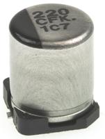 eeefk1c221xp Panasonic 220μF Aluminium Electrolytic Aluminium Electrolytic Capacitor 16V dc, Surface Mount - EEEFK1C221XP