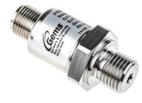 3100s0400s01e000 Gems Sensors 3100 Series Pressure Sensor, 0bar Min, 400bar Max, Analogue Output, Relative Reading