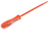 911-1134 ITL Insulated Tools Ltd Pozidriv Insulated Screwdriver, PZ1 Tip, 200 mm Blade, VDE/1000V, 280 mm Overall