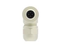 t4113512041-000 TE Connectivity Circular Connector, 4 Contacts, Cable, M12 Connector, Plug, Male, IP67, T411 Series