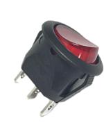 180-379 RS PRO Illuminated SPST, On-Off Rocker Switch Panel Mount