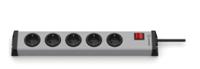 0201x00052305 Bodo Ehmann Type F - German Schuko 5 Gang Power Distribution Unit, 5m Cable, 16A, 230 V