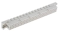 284170-284170-e ERNI 64 Way 2.54mm Pitch, Type C Class C2, 2 Row, Straight DIN 41612 Connector, Socket