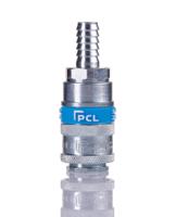 ac21t PCL Steel Male Pneumatic Quick Connect Coupling, 10mm Hose Barb