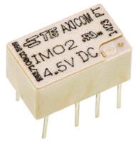 im02ts TE Connectivity PCB Mount Signal Relay, 4.5V dc Coil, 2A Switching Current, DPDT