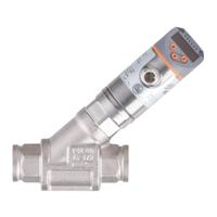 sbg232 ifm electronic SBG Series Flow Sensor for Liquid, 0.3 l/min Min, 15 L/min Max