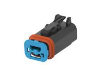 1-2356607-4 TE Connectivity, Superseal Pro Automotive Connector Plug Black Cable Mount 3 Way, Cable Termination
