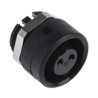09-0974-00-02 binder Circular Connector, 2 Contacts, Panel, Subminiature Connector, Socket, Female, IP40, 710 Series