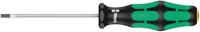 05110001001 Wera Slotted  Screwdriver, 3 mm Tip, 80 mm Blade, 161 mm Overall