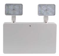 179-8133 RS PRO LED Emergency Lighting, Twin Spot, 2 x 3.5W, Non Maintained