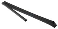 562-668 RS PRO Adhesive Lined Halogen Free Heat Shrink Tubing, Black 12.7mm Sleeve Dia. x 1.2m Length 3:1 Ratio