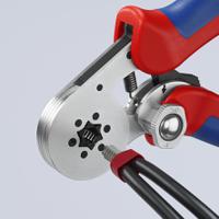 97-55-14 Knipex 97 Hand Ratcheting Crimp Tool for Bootlace Ferrule, 0,08 → 16mm² Wire
