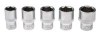 817-9224 RS PRO 43-Piece Metric 1/4 in Standard Socket/Bit Set with Ratchet