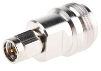 j01027b0016 Telegartner Straight RF Adapter N Socket to SMA Plug